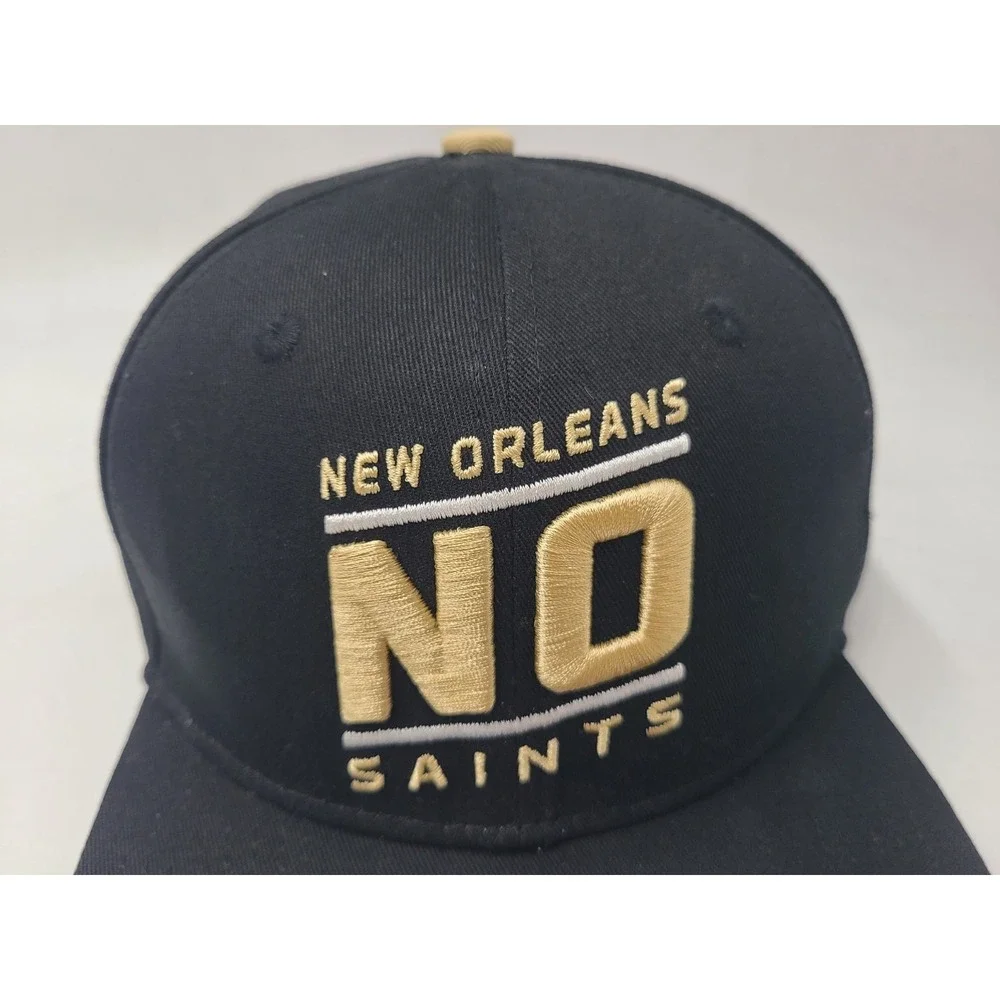 Youth New Orleans‎ Saints NFL Team Apparel Snapback Hat Cap NFL Football Black